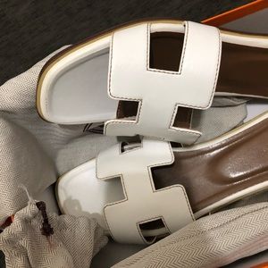 White Oran Sandals